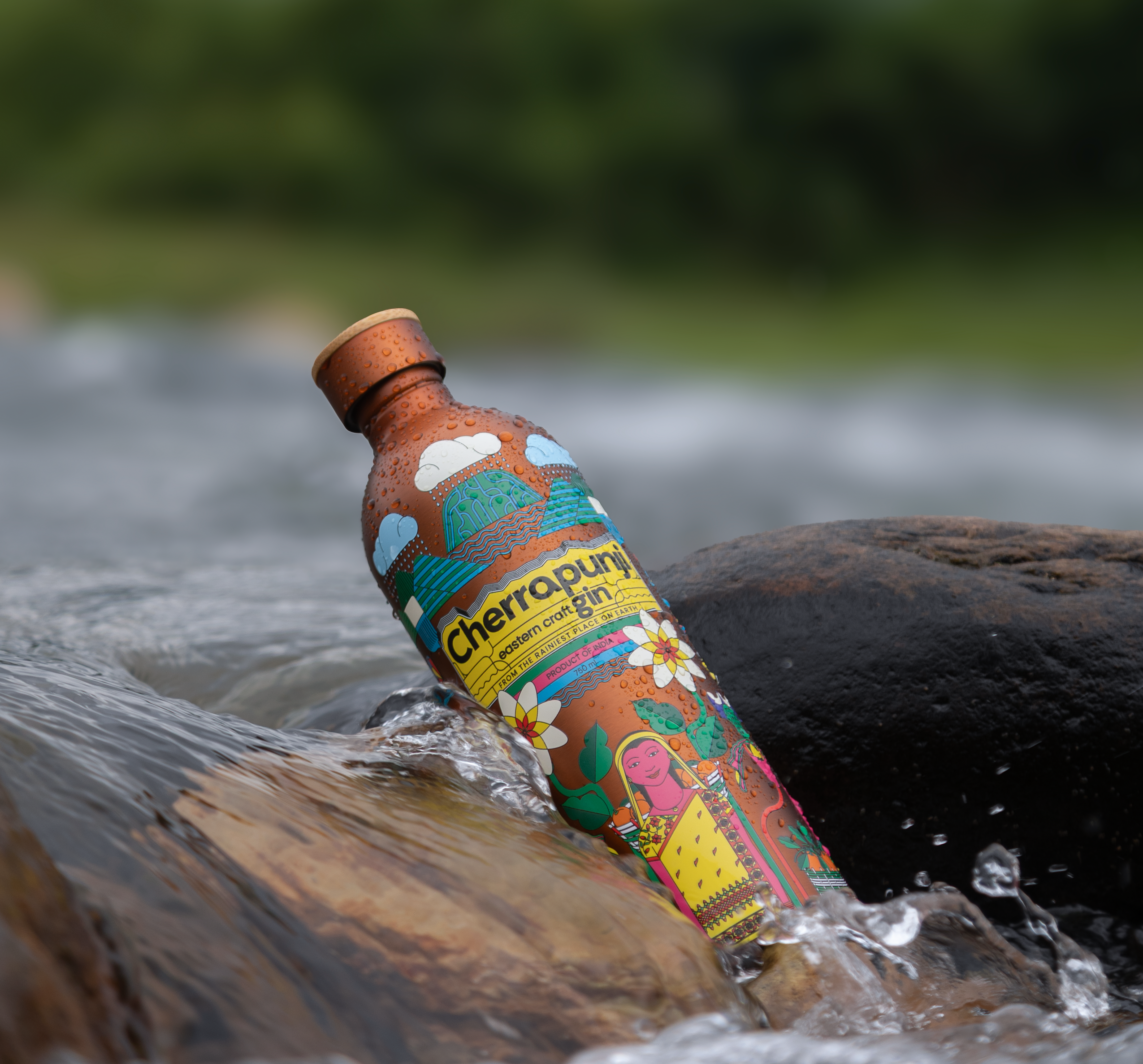 Distilling the Rain: The Botanical Topography of Cherrapunji Gin  An Analytical Exploration of Terroir and rare Alpine Botanicals distributed by Zarf Spirits