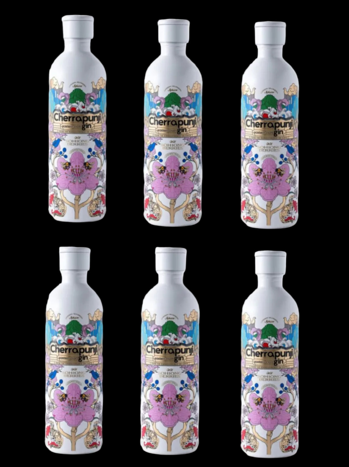 Cherrapunji Berry Gin pack of 6