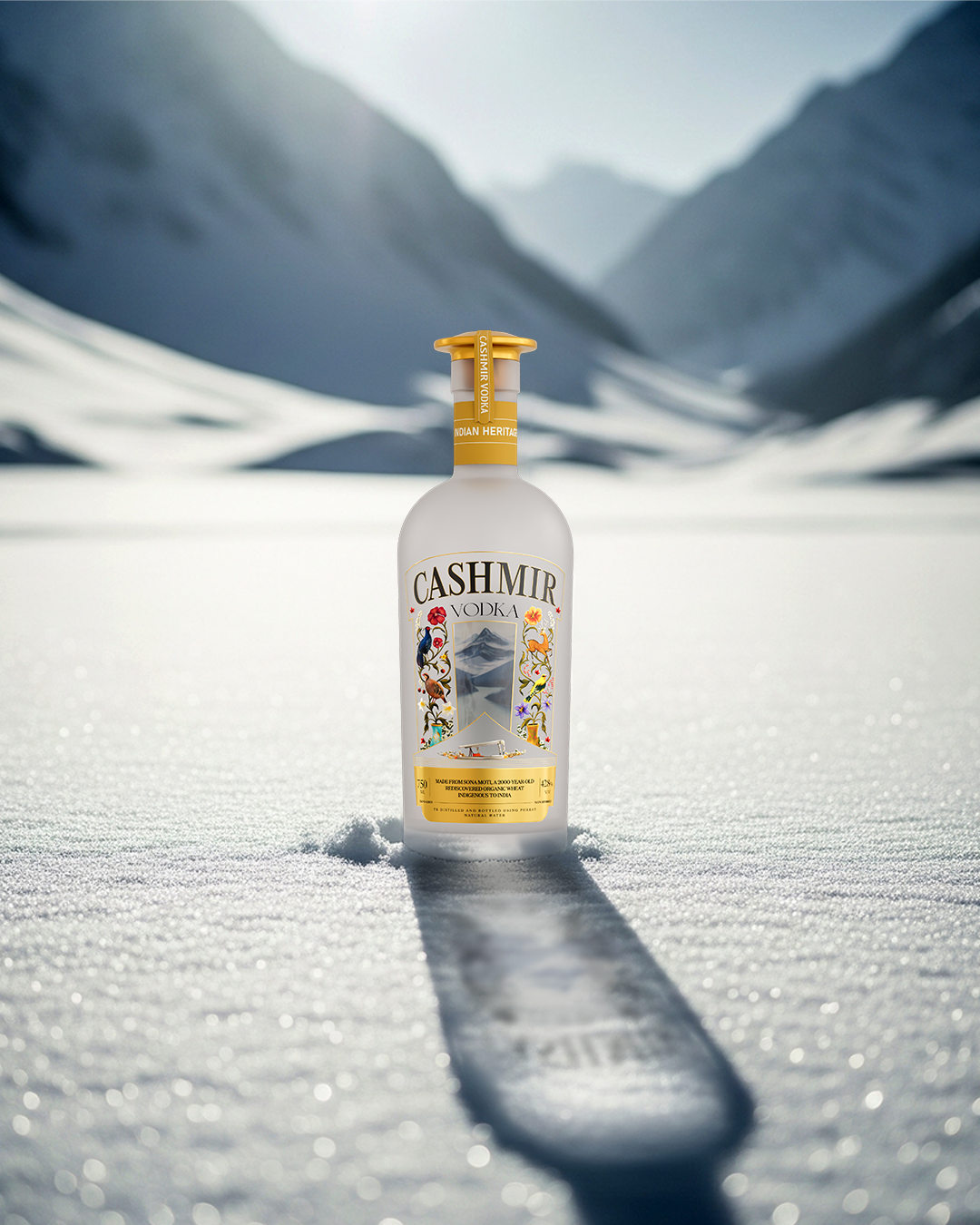 Cashmir Vodka - Preisgekrönter Wodka 70cl