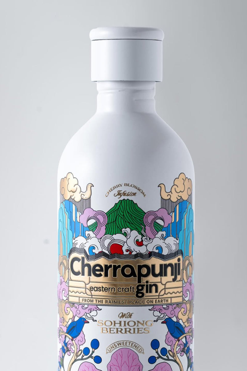 Cherrapunji Berry - Sustainable Stainless Steel Bottle - Zarf Spirits Switzerland