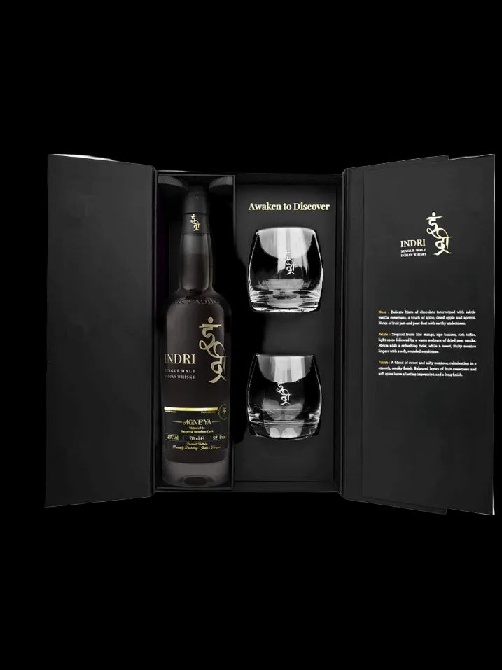 Indri Agneya VAP 70cl (Geschenkbox mit zwei Gläsern)